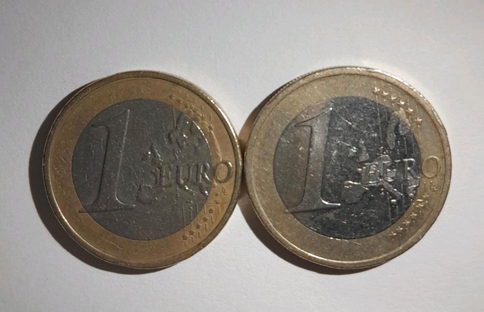 1 Euro Fehlprägung in Berlin