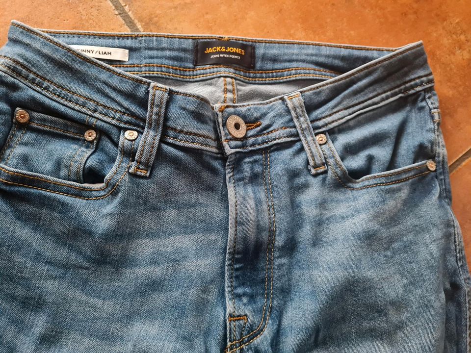 Jeans Jack & Jones W27 L32 Skinny Liam Neu in Gersheim