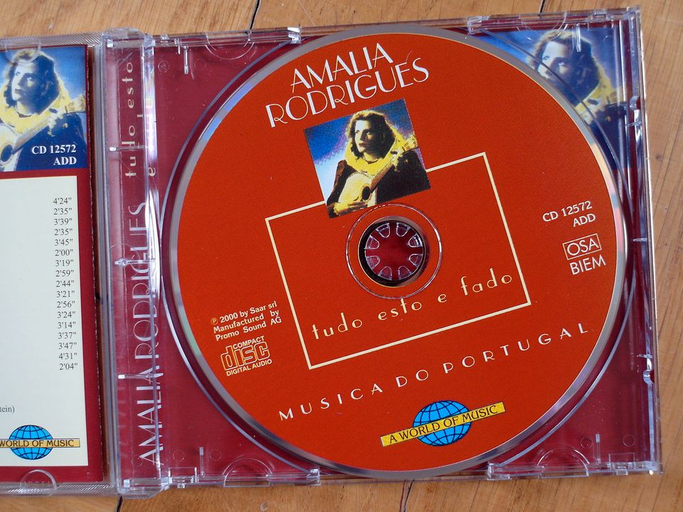 CD "Amalia Rodrigues - Tudo Esto E Fado" in München