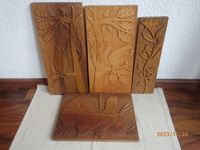 Alte Holzbilder, Relief Holzbilder, Sprüche 50er 60er Nordrhein-Westfalen - Freudenberg Vorschau