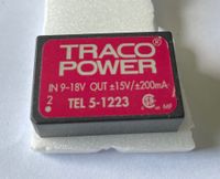 TRACO POWER TEL 5-1223 5W, 15V, 200mA, -15V Nordrhein-Westfalen - Erkrath Vorschau