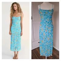 Neues Zara Tüllkleid L wie M 38 Hellblau Blumen Midikleid Nordrhein-Westfalen - Kerpen Vorschau