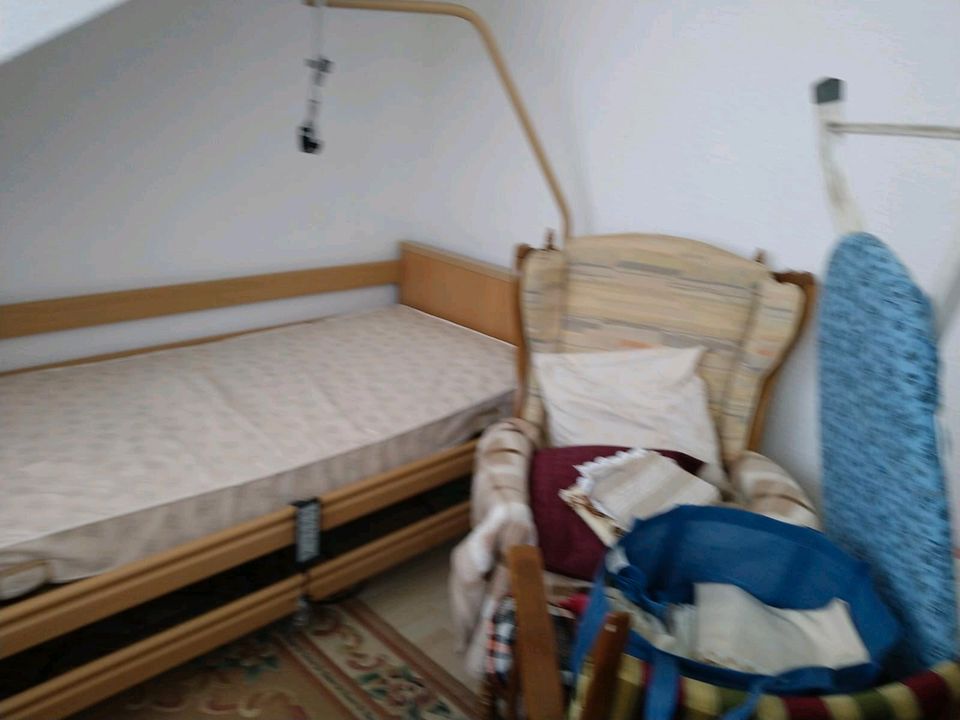 Ein Pflegebett in Recklinghausen