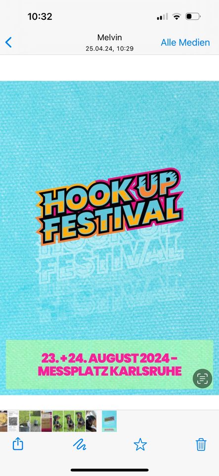 HookUp Festival Karte in Odenthal