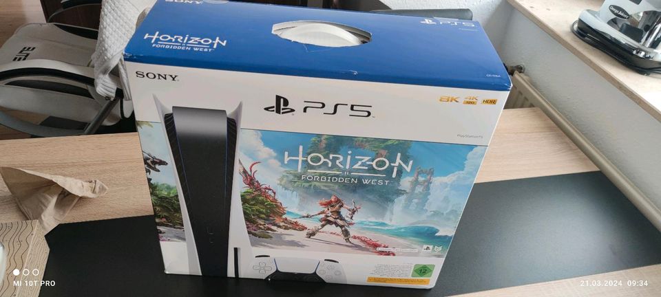 Sony PS5 Blu-Ray Edition Horizon Forbidden West Bundle 825GB Spie in Wuppertal