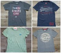 Paket 4x T-Shirts adidas Superdry Gr. S M Herren Bremen - Borgfeld Vorschau