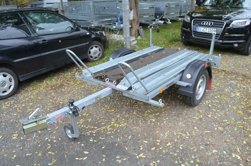 Anhänger mieten Mietanhänger 750Kg Motorradanhäng Anhängerverleih in Bielefeld