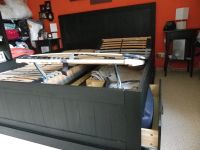 Ikea Bett mit 4 Schublade, Hemnes Nachttisch, 7 Zonen-Lattenrost Nordrhein-Westfalen - Witten Vorschau