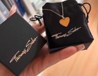 Silberne Thomas Sabo Kette mit goldenem Herz-Anhänger Nordrhein-Westfalen - Geilenkirchen Vorschau