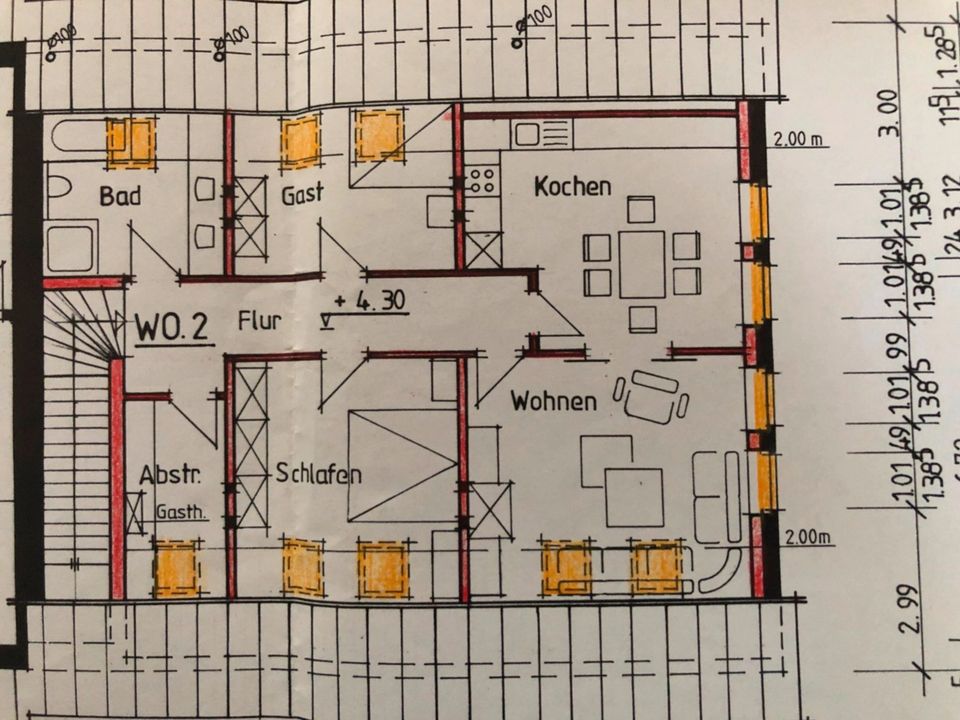 Wohnung im Außenbereich 5 km bis zur Innenstadt in Lengerich