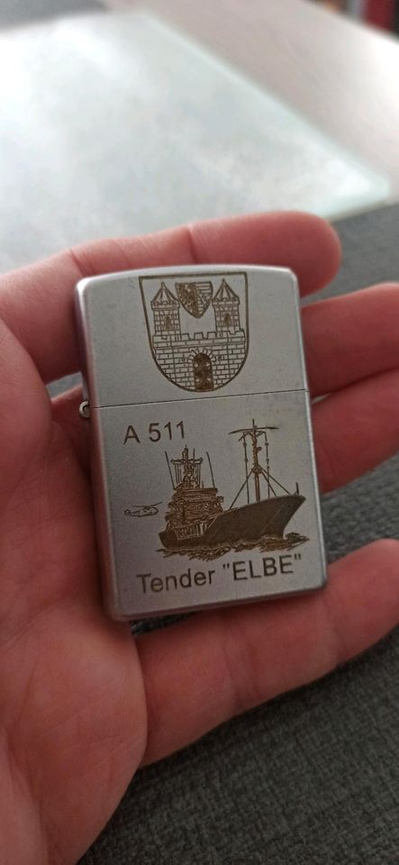 Zippo Feuerzeug Motiv "Tender Elbe" in Bad Schussenried