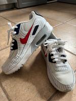 Nike Sneaker Weiß/Blau und graue Musterung Leipzig - Möckern Vorschau
