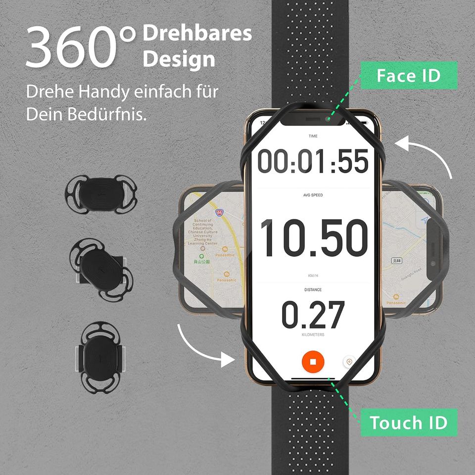 BONE 360° Drehbar Abnehmbar Handyhalterung zum Joggen NEU OVP in Westerstede