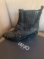 Liu Jo Stiefeletten Leder Gr. 40 schwarz m. Nieten Brandenburg - Panketal Vorschau