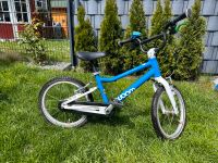 Woom 3 - blau, mit Fahrradständer Hessen - Marburg Vorschau