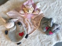 Schnuffeltuch Bär Playshoes + Esel + weiche Babyschuhe Berlin - Mahlsdorf Vorschau