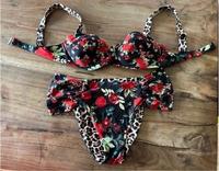 Calzedonia Bikini pants Hose Rosen Leo Leoprint Bügelbh BH 80/85b Bayern - Untergriesbach Vorschau