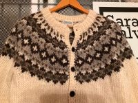 Island Norweger Wolljacke handgestrickt reine Wolle Gr ca L Niedersachsen - Stoetze Vorschau