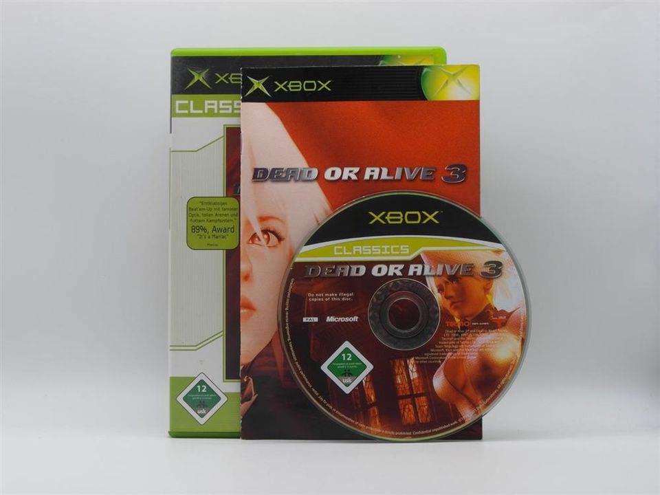 Xbox Spiel Dead or Alive 3Classics in Goch