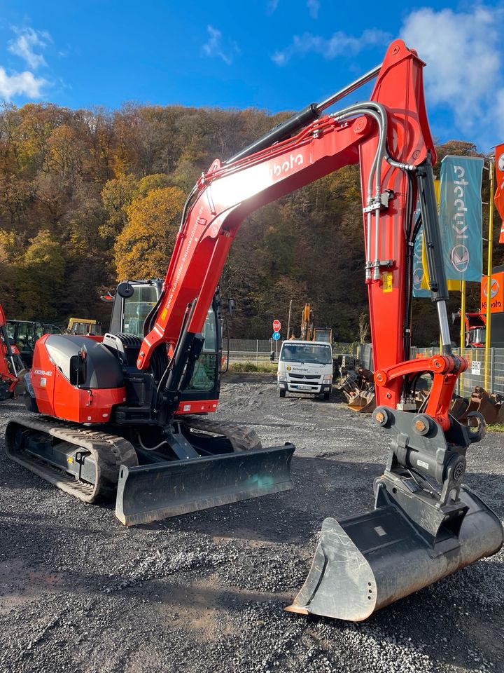 Kubota KX080-4Alpha2 Minibagger inkl. PowerTilt HS08 Bagger in Bad Breisig 