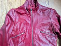 Lederjacke Vero Moda M rot Hamburg-Nord - Hamburg Winterhude Vorschau