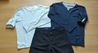 Tom Tailor Longsleeve Krempelshirt Gr. L * hellgrau + blau Brandenburg - Bernau Vorschau