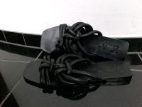 ZARA Sandale Sandalette schwarz Leder Gr. 39 wie neu Nordrhein-Westfalen - Krefeld Vorschau