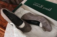 Paul Green Keilabsatz-Ballerinas Pumps Leder UK.3 - 35,5 NP.110,- Hessen - Weilburg Vorschau