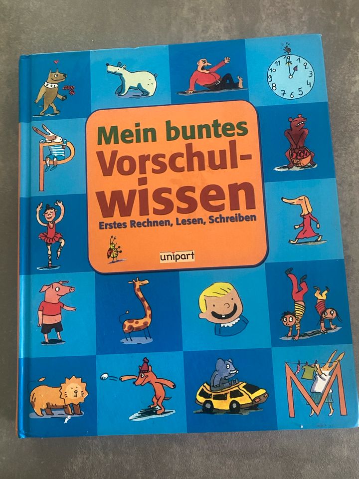 Mein buntes Vorschul-Wissen Rechnen Lesen Schreiben Buch in Hausen bei Würzburg