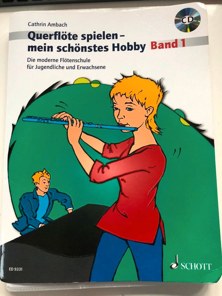 Cathrin Ambach: Querflöte spielen Band 1 mit CD – Schott in Heidelberg