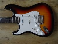 Strat Lefthand Unikat mit Custom Made Hals 2023 Thüringen - Schleiz Vorschau