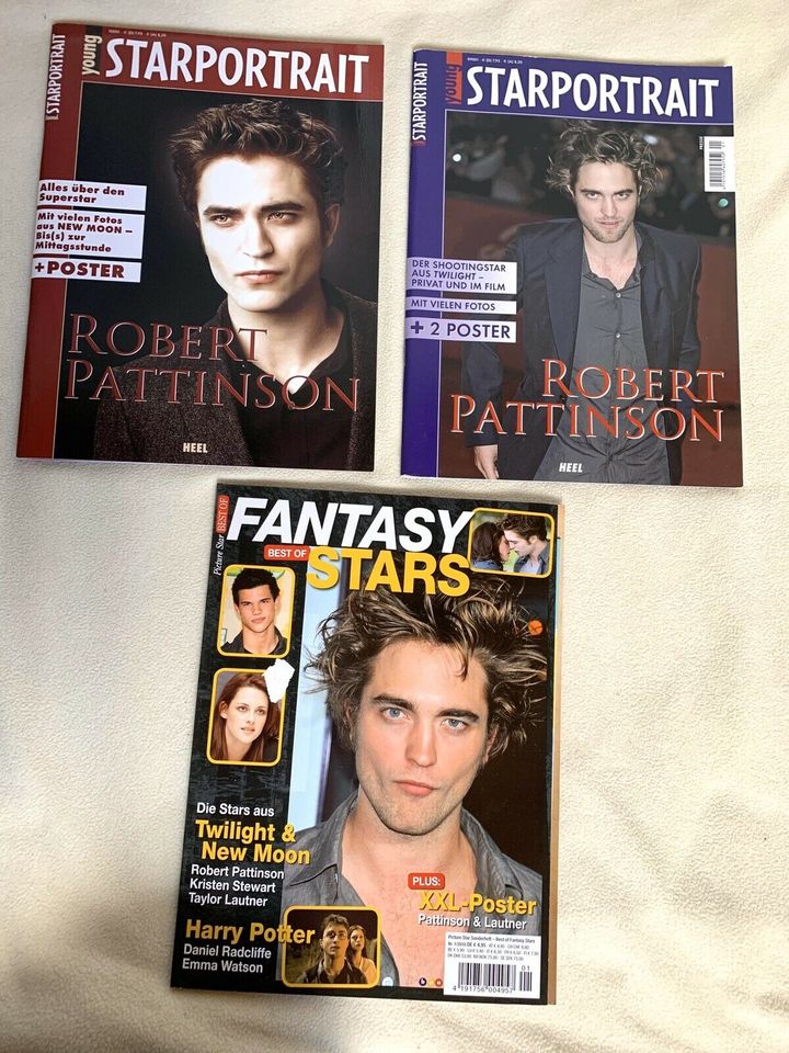 Bücher/Fanbücher und Hefte zu Robert Pattinson in Ahnatal