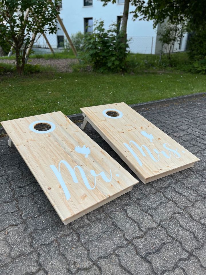 Cornhole Sacklock Freizeitspiel Hochzeit Geburtstag Garten in Pforzheim