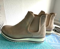 Stiefeletten beige gold Saarland - Püttlingen Vorschau