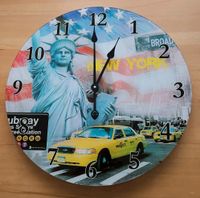 Große Uhr New York ca 56 cm Durchmesser Glas Baden-Württemberg - Neckarsulm Vorschau