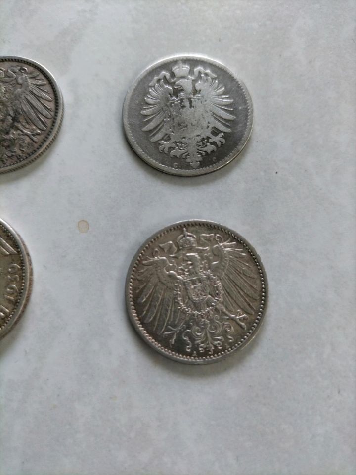 5 silber Münzen in Wetter (Ruhr)