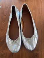 Ballerinas Gr 41 Silber Leder Bochum - Bochum-Südwest Vorschau