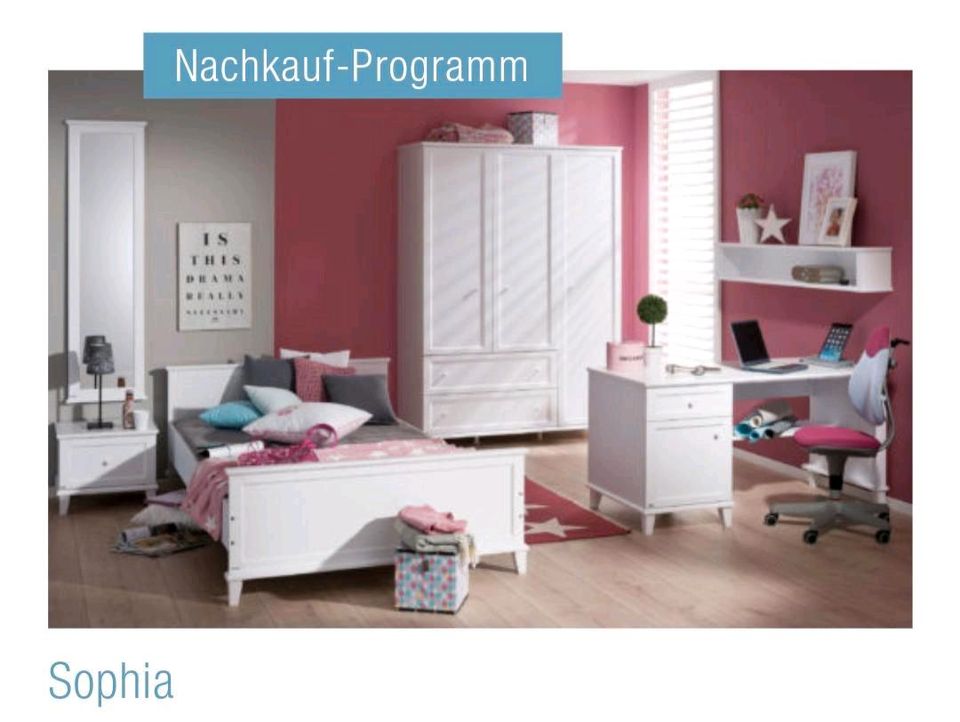 PAIDI Sophia Weiß Kinderbett + Matratze in Iserlohn