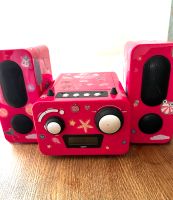 Bigben Stereoanlage MCD11 CD-Player Radio Pink Aufkleber Kinder Dortmund - Mitte Vorschau