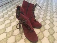 Schuhe Stiefeletten Rot Friedrichshain-Kreuzberg - Friedrichshain Vorschau