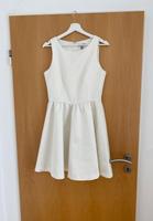 Kleid weiß Standesamt Hochzeit Gr. 38 Satinstoff Baden-Württemberg - Künzelsau Vorschau