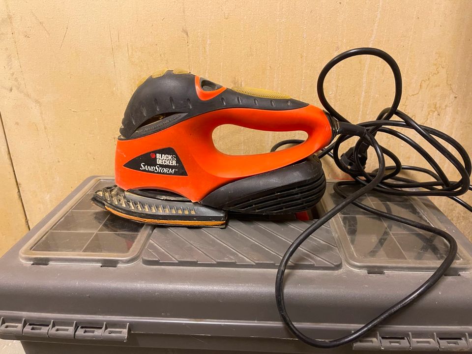 Black & Decker Sandstorm Multischleifer mit Tasche in Bayern - Füssen |  eBay Kleinanzeigen ist jetzt Kleinanzeigen