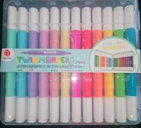 24 Twinmarker inkl.6 in neon neu comic manga kunst cartoon Hessen - Hanau Vorschau