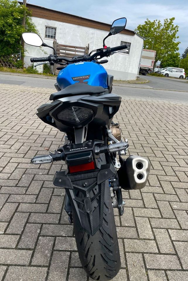 Honda CB 500 F/40 mm tiefer/neuwertig/Garantie in Schriesheim