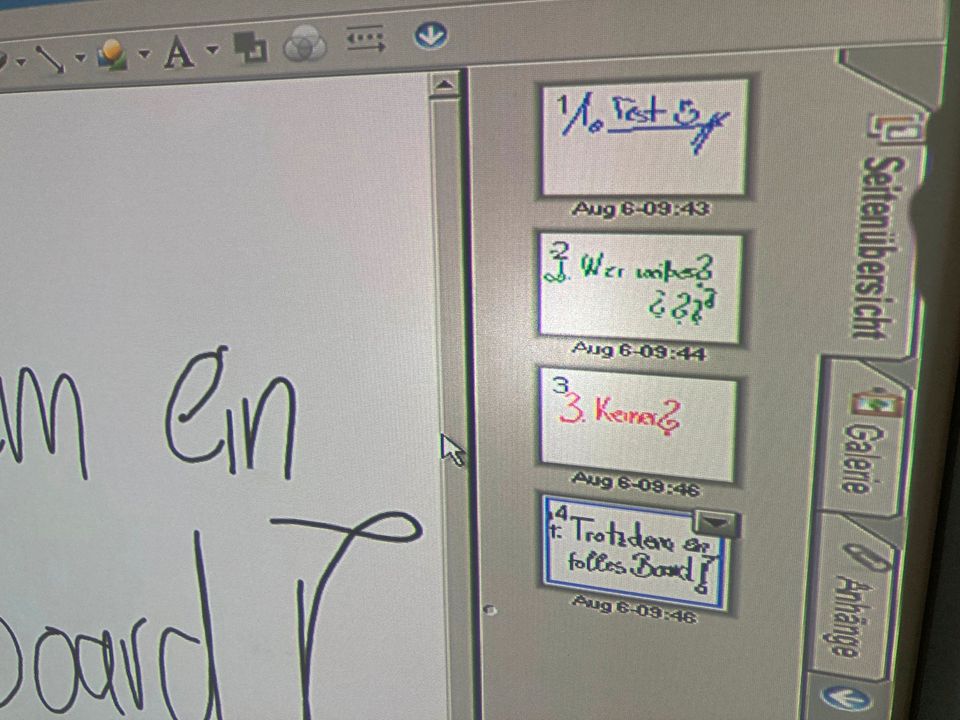 Interaktives Whiteboard + Beamer + Computer in Aiglsbach