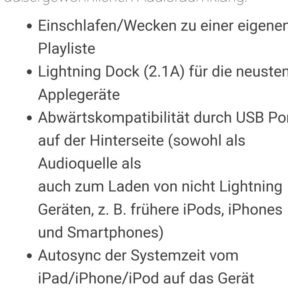 Apple i Phone ipad Docking i home idl46 Station mit Lightning in Berlin