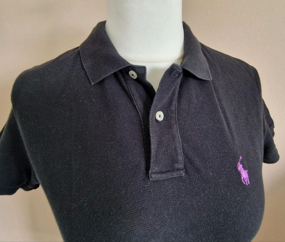 Poloshirt Ralph Lauren schwarz Gr. 36 Skinny in Lautertal