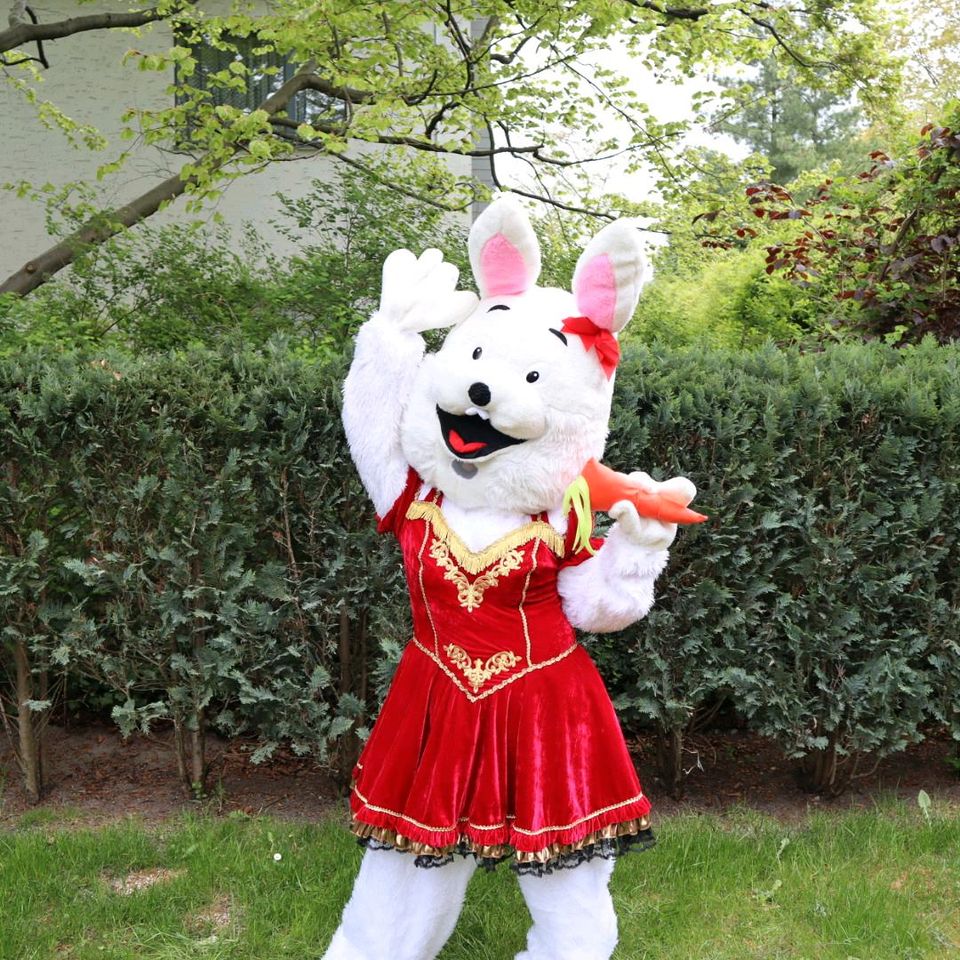 Osterhase Maskottchen Kostüm Hase Feier Abi Mottowoche Motto in Berlin