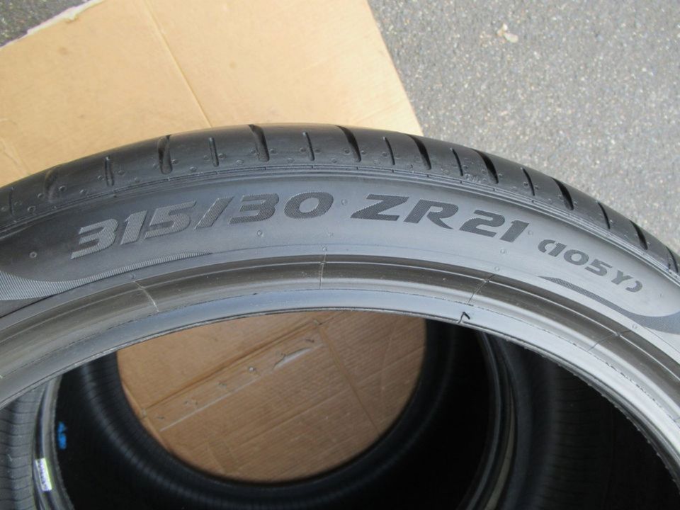 2x Pirelli Pzero 315 30 R21 Sommerreifen Profil 6mm in Königswinter