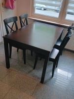 IKEA Esszimmer Esstisch 4 Stühle Schwarz Tisch Küche Nordrhein-Westfalen - Herne Vorschau